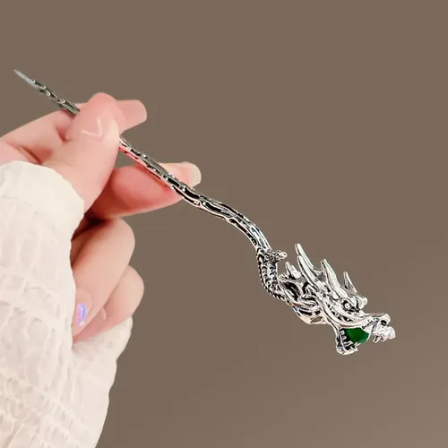 (c) Hairpin Cheongsam En Forma De Horquilla Con Forma De Dra Yun Chi Hairpin