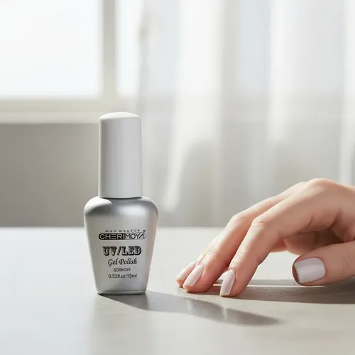Esmalte Cherimoya Semipermanente Color Uv/led (15ml) Color VIA LACTEA 91