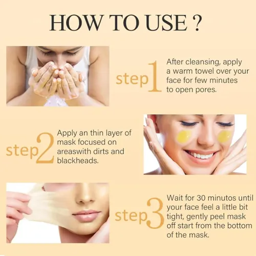 Mascarilla Facial Peel Off Beautyturess Vitamina C Y