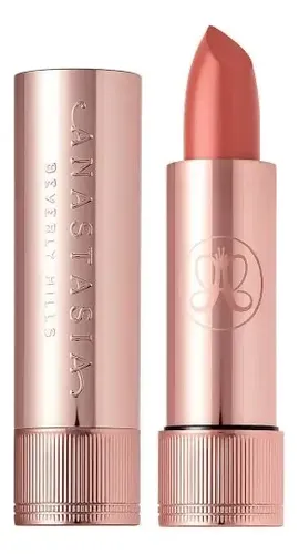 Satin Lipstick By Anastasia Beverly Hills For Women Labial Color Peach Amber
