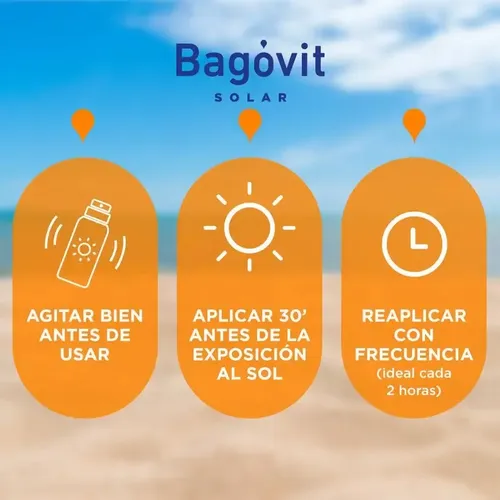 Bagóvit Solar Facial Con Color Fps 45 50grs