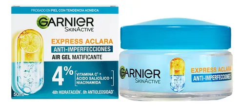 Crema Hidratante Gel Anti Imperfecciones Garnier 50 Ml