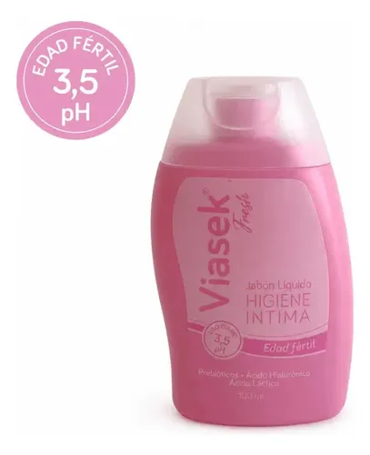 Viasek Fresh Jabón Líquido Ph 3,5 Edad Fértil X100ml