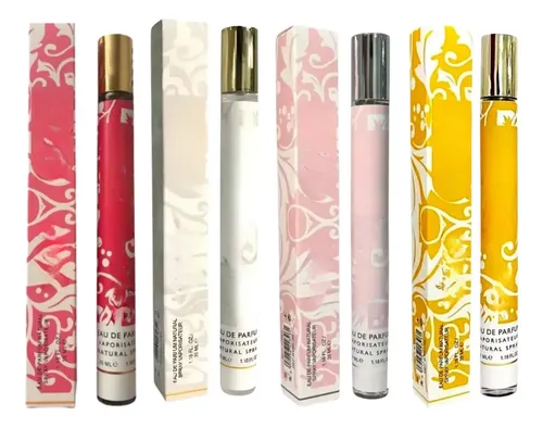 Kit X 4 Perfumes Tubito Fragancias Arabes X 35ml Para Mujer