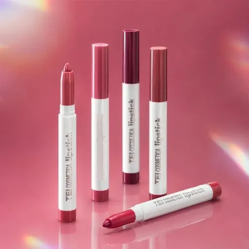 Labial Delineador De Labios Pop Pins Cremoso Tei Cosmetica