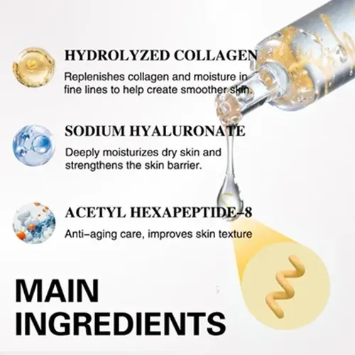 Alidina Ampula Intensiva Con Hilos Seda Colágeno Dorado 30ml