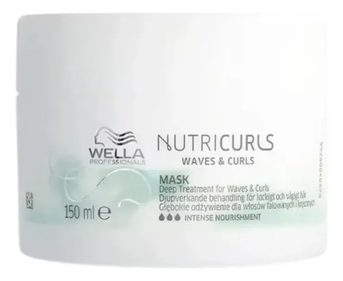 Mascara Capilar Rulos Wella Nutricurls 150 Nutritiva Rizos
