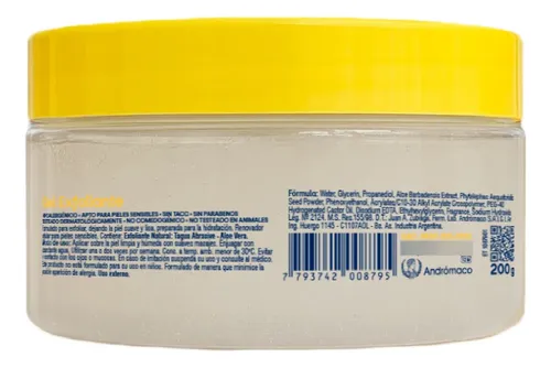 Dermaglós Gel Exfoliante Corporal 200g