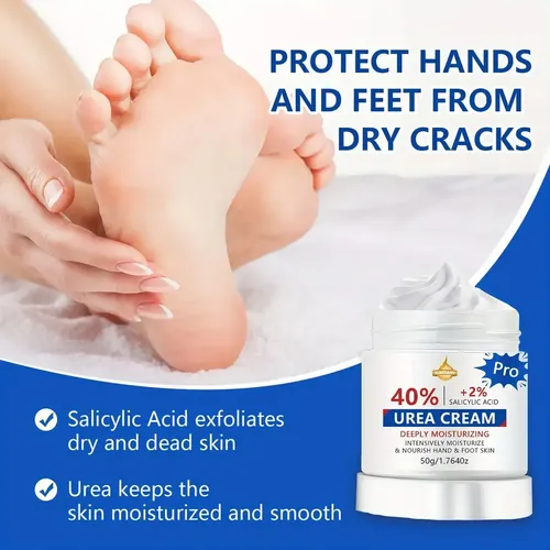 D Crema Para Pies Con 40% Urea Y 2% Ácido Salicílico L