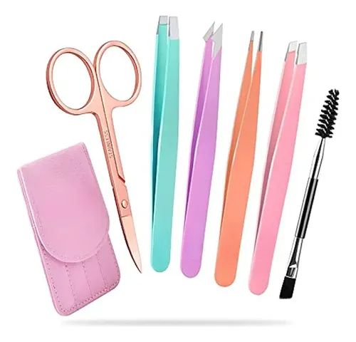 Diversas Herramientas Para Recortar Cejas, Pinzas Para Cejas
