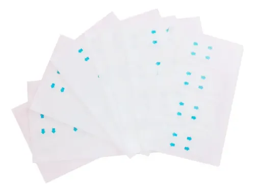 – Juego De 40 Pegatinas Faciales Finas, Pegatina Facial =