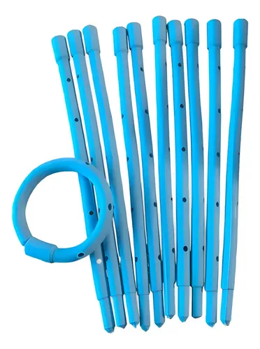 Bigudíes Flexible Boomerang Mediano Para Cabello Rulos X50