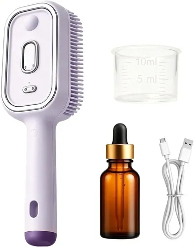 Cepillo Eléctrico Vapor Hidratante Para Cabello Ly