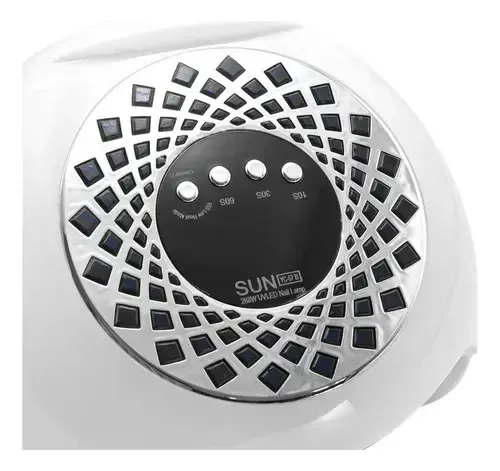Cabina Uñas Profesional Led Uv Yc-57b 268w Soporte Celular