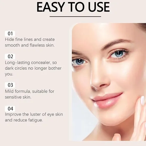 Corrector De Ojeras Cc Biboyan Piel Clara 5.6cm Hidratante