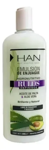 Shampoo Y Acondicionador Rulos Definidos Han 500ml