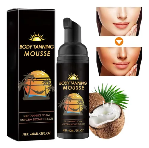 Self Tanner Mousse, Self Tanning Foam, Natural Sunless
