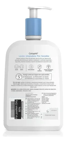 Loción Limpiadora Rostro Y Cuerpo Cetaphil X 473 Ml