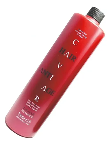 Shampoo Y Acondicionador Cabellos Teñidos Con Coloracion Tintura Caviar – Fidelite X 900mL C/u