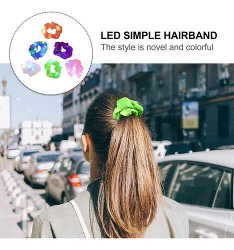 12 Cuerdas De Pelo Led Para Coleteros Que Brillan En La Oscu