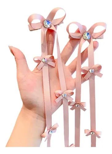 Accesorios Para Mujer S- Cordón De Pelo Con Lazo Y Borlas