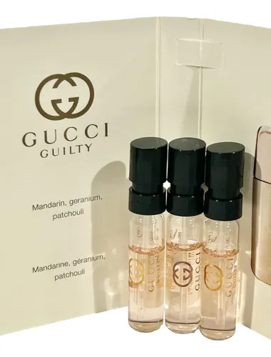 Perfume Gucci Guilty Sample Para Mujer En Aerosol Edp, Juego De 3
