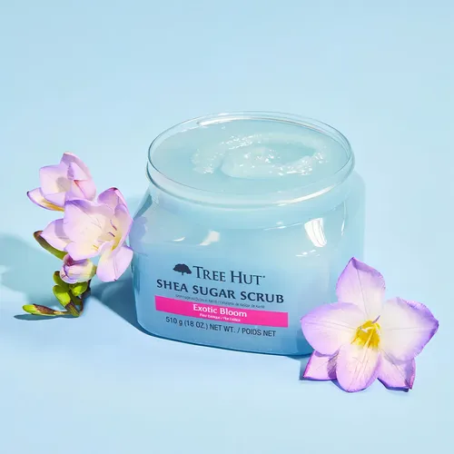 Tree Hut Exfoliante Corporal de Azúcar Fragancia Exotic Bloom, 510g