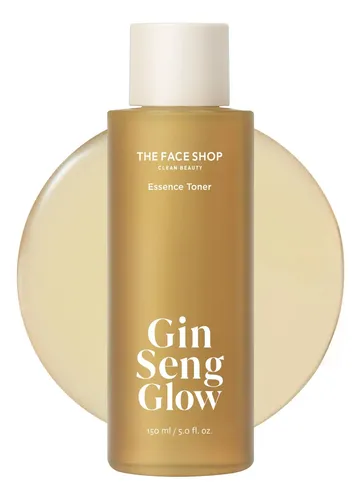 Tónico The Face Shop Esencia De Ginseng Glow 150 Ml Anti Env
