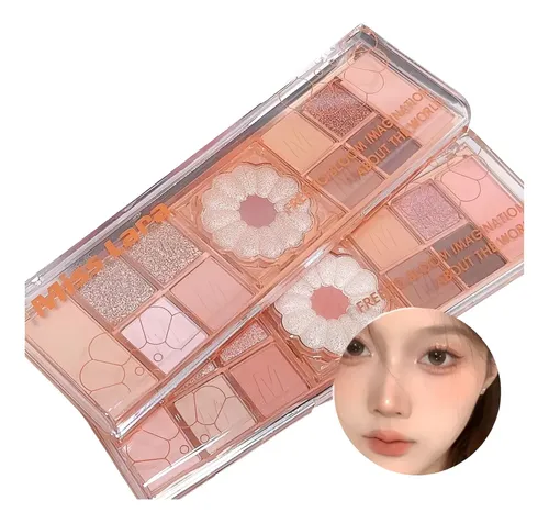 Paleta Flowers Sombras, Rubor E Iluminador – Miss Lara