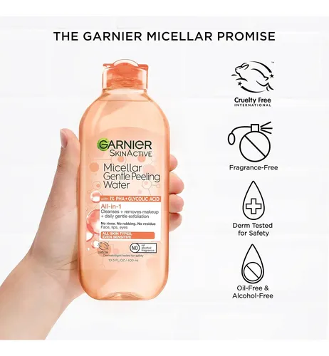 Garnier Skinactive Agua Micelar Exfoliante Suave Con 1% …
