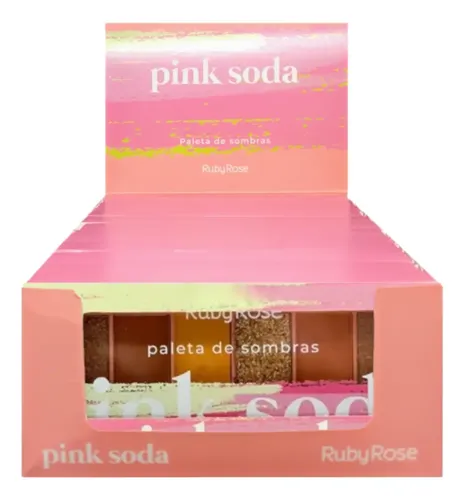 Paleta de sombras de ojos Pink Soda Hbf530 Ruby Rose Wholesale Sj