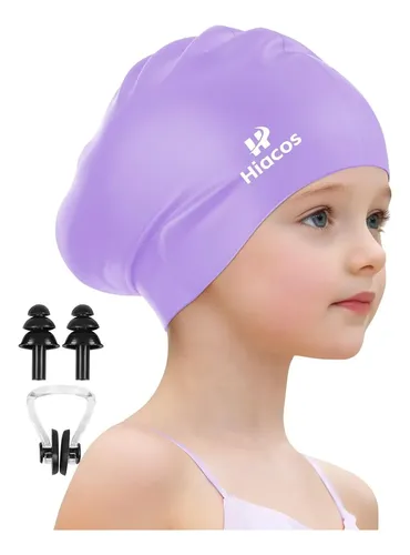 Gorro De Baño Infantil Hiacos De Silicona Impermeable Para N