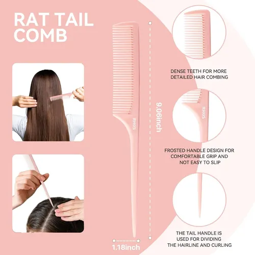 Set De Peinetas De 3 Piezas Para Todo Tipo De Cabello
