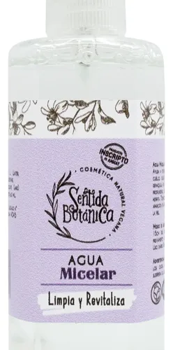 Sentida Botánica Agua Micelar Facial Hidratante Vegano 60ml
