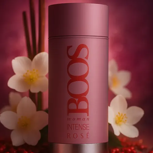 Perfume Boos Intense Rose Edp 90ml Para Mujer Con Cartera
