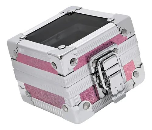 Nail Drill Grinding Bit Holder Box,professional Nail Silver