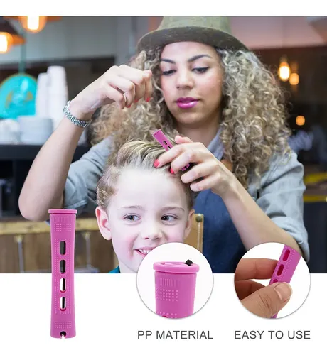 Rodillos De Pelo De Estilo Americano, Herramientas Para Riza