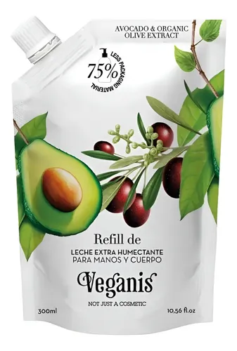 Veganis- Doypack Leche Extra Humectantel Con Palta X300 Ml