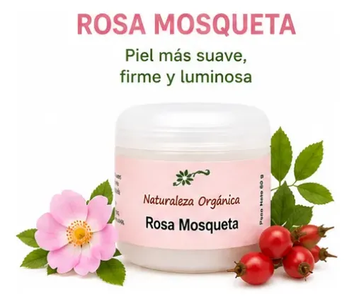 Crema Artesanal De Rosa Mosqueta