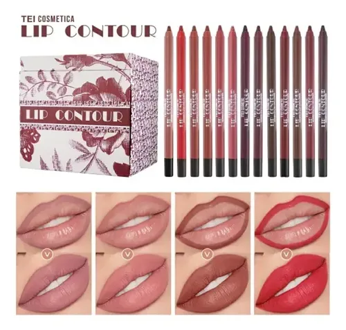 Delineador Labial Cremoso Lip Contour Tei Waterproof Color Tono 05