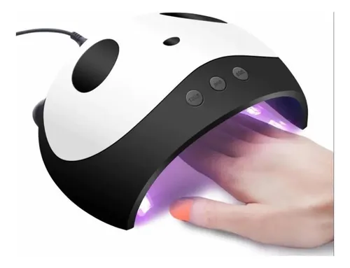 Cabina Led Panda Uv Profesional 36w Uñas Esculpidas 3 En 1