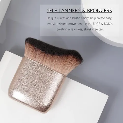 Brocha Autobronceadora Goerti Brocha De Maquillaje Corpor…