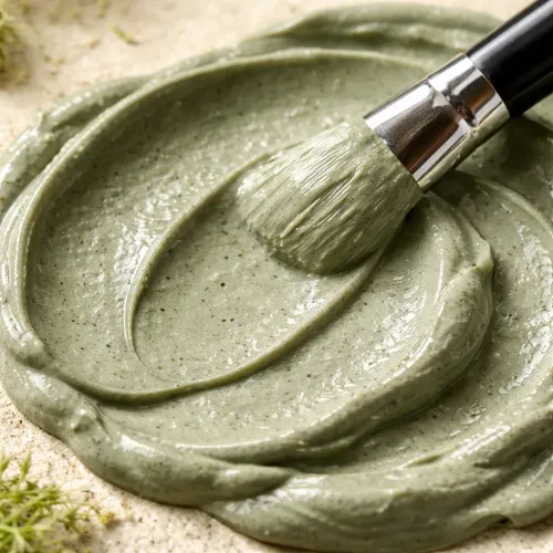 Arcilla Verde Volcánica Mascarilla Facial X 100 Gr