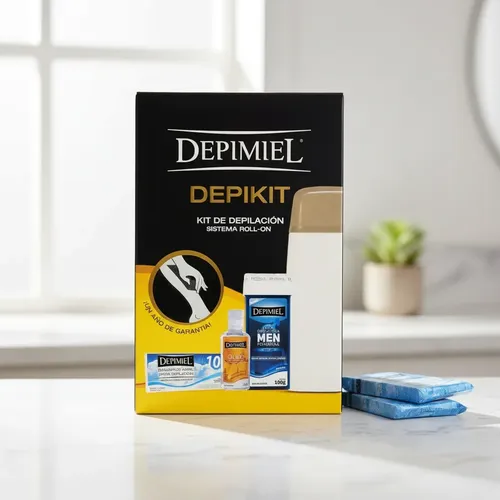 Depikit Hombre Sistema Roll-on Completo Y Facil, + 2 Rolones