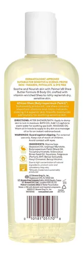 Palmers Aceite Corporal Karite Vitamina E 251 Ml