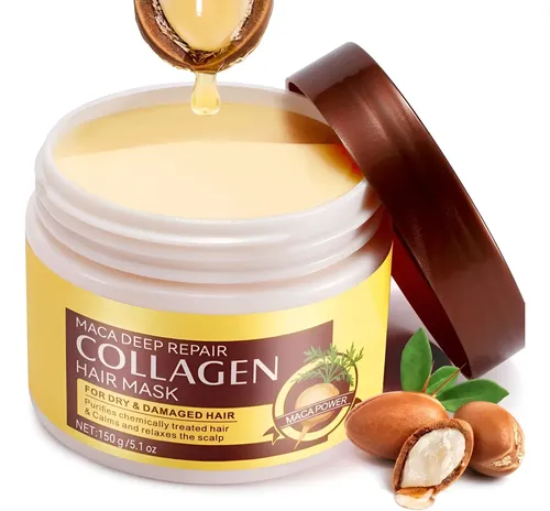 Mascarilla Capilar De Colágeno Repara Y Hidrata Cabello