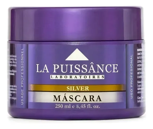 Mascarilla Matizadora La Puissânce Silver Violeta 250ml Cabellos Rubios