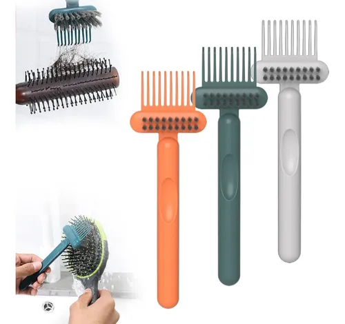 3 Piezas Limpiador De Peines Para Cabello Cepillo Efectivo