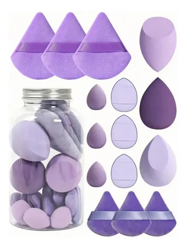 Conjunto De 15 Espátulas De Esponja Profesional