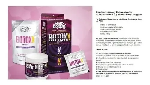 Botox Capilar Profesional Reparador Mary Bosques 250gr Full